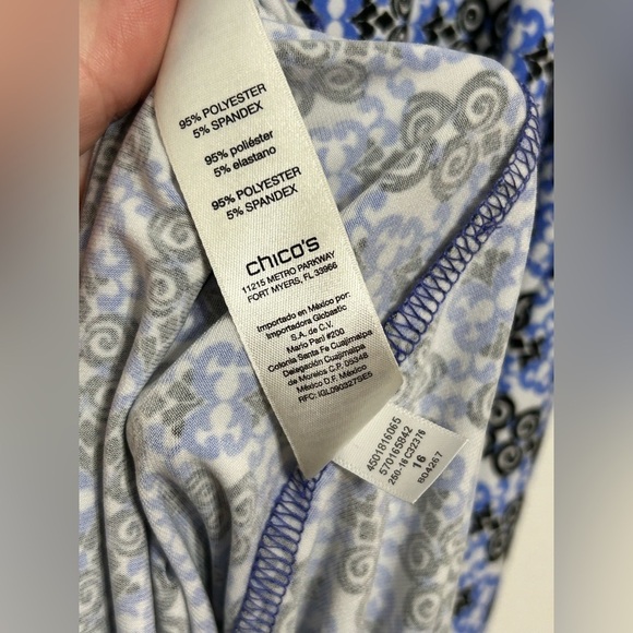 Chicos Boho Mixed Print Sleeveless Maxi Dress - Picture 6 of 9
